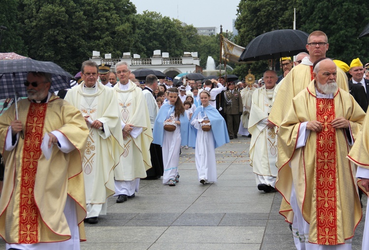 Boże Ciało 2019 w Warszawie