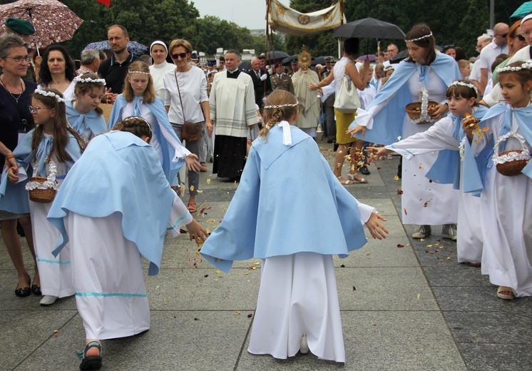 Boże Ciało 2019 w Warszawie