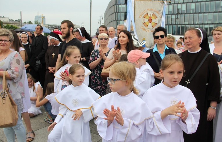 Boże Ciało 2019 w Warszawie