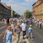 Miejska procesja eucharystyczna w Legnicy