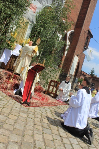 Miejska procesja eucharystyczna w Legnicy