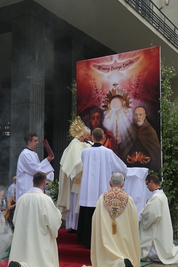 Centralna procesja Bożego Ciała w Katowicach