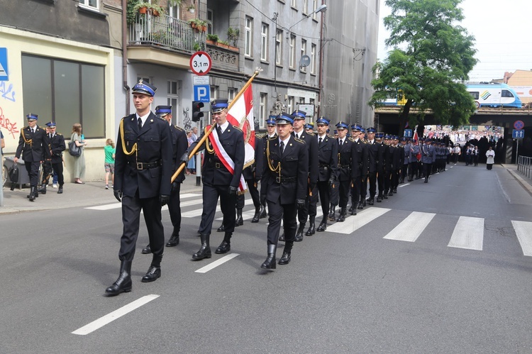 Centralna procesja Bożego Ciała w Katowicach