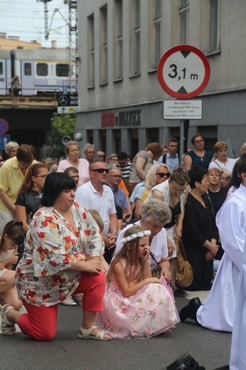 Centralna procesja Bożego Ciała w Katowicach