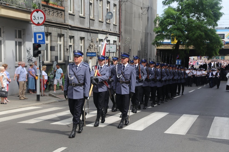 Centralna procesja Bożego Ciała w Katowicach