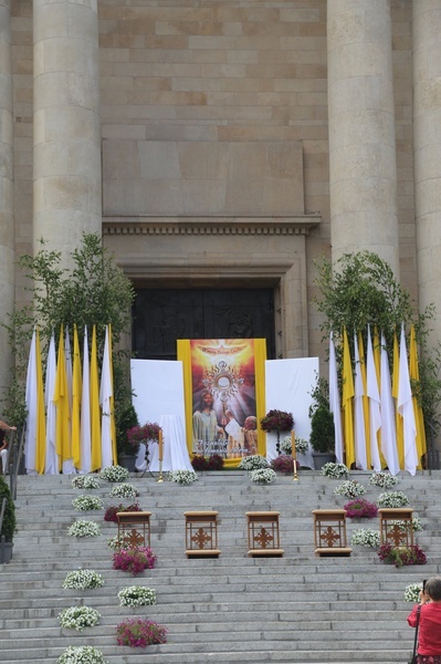 Centralna procesja Bożego Ciała w Katowicach