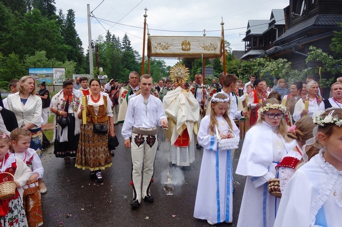 Boże Ciało w Poroninie 2019