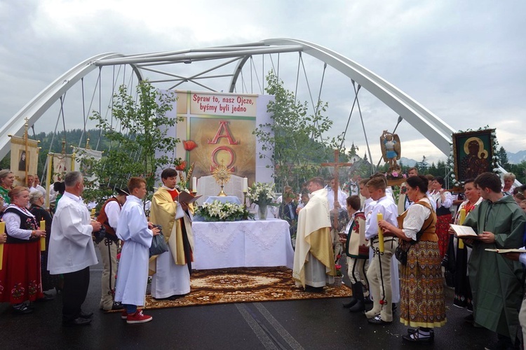 Boże Ciało w Poroninie 2019