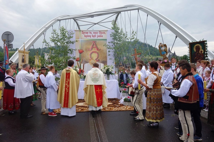 Boże Ciało w Poroninie 2019