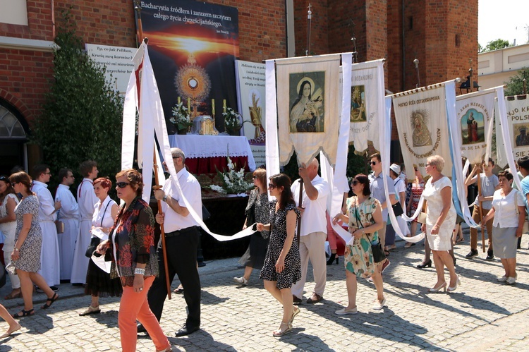 Procesja Bożego Ciała w Wołowie 2019