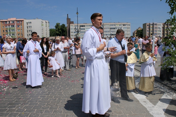 Procesja Bożego Ciała w Strzelinie 2019