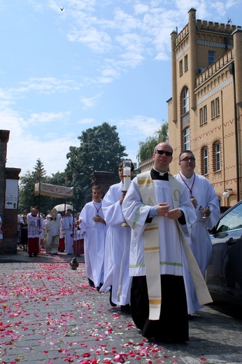 Procesja Bożego Ciała w Strzelinie 2019