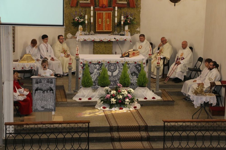 Boże Ciało 2019 - Wałbrzych, parafia pw. św. Barbary