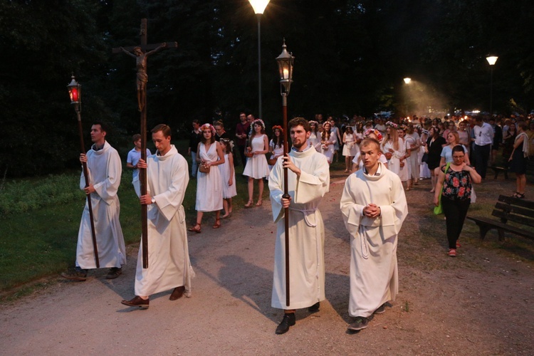 Akademicka procesja Bożego Ciała u dominikanów