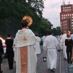 Akademicka procesja Bożego Ciała u dominikanów