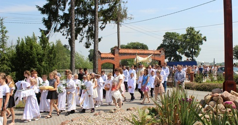 Gardeja - uroczystość Bożego Ciała