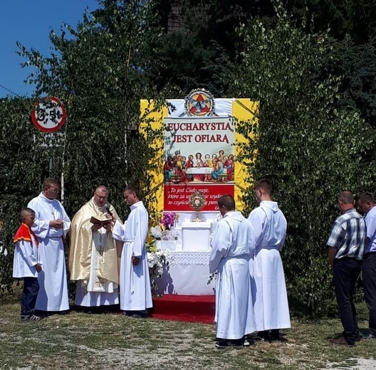 Procesja Bożego Ciała w Wawrzeńczycach 2019