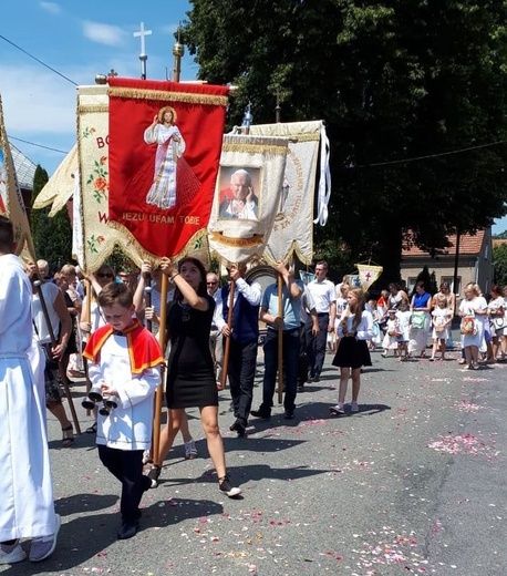 Procesja Bożego Ciała w Wawrzeńczycach 2019