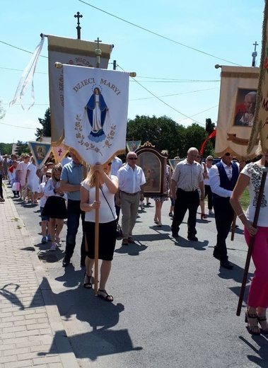 Procesja Bożego Ciała w Wawrzeńczycach 2019