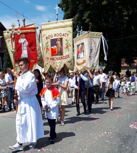 Procesja Bożego Ciała w Wawrzeńczycach 2019