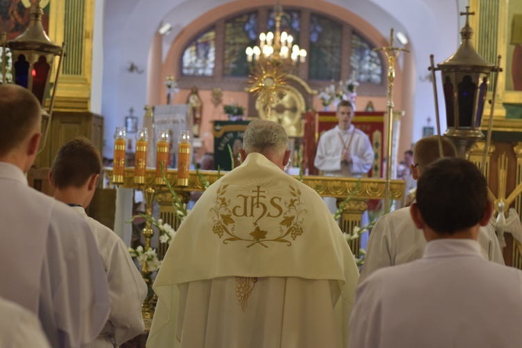 Międzyparafialna procesja Bożego Ciała z wrocławskiego Kozanowa na Pilczyce