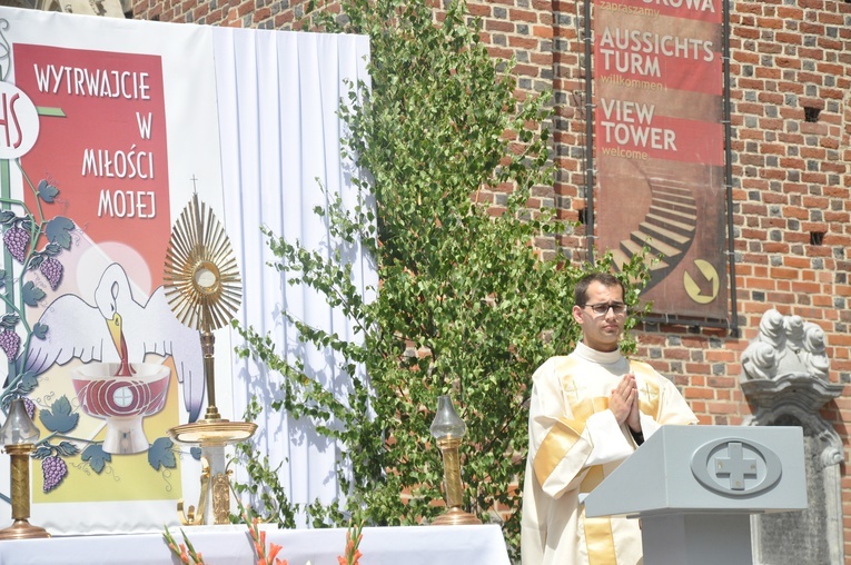 Centralna Procesja Boże Ciała w obiektywie seminarzysty