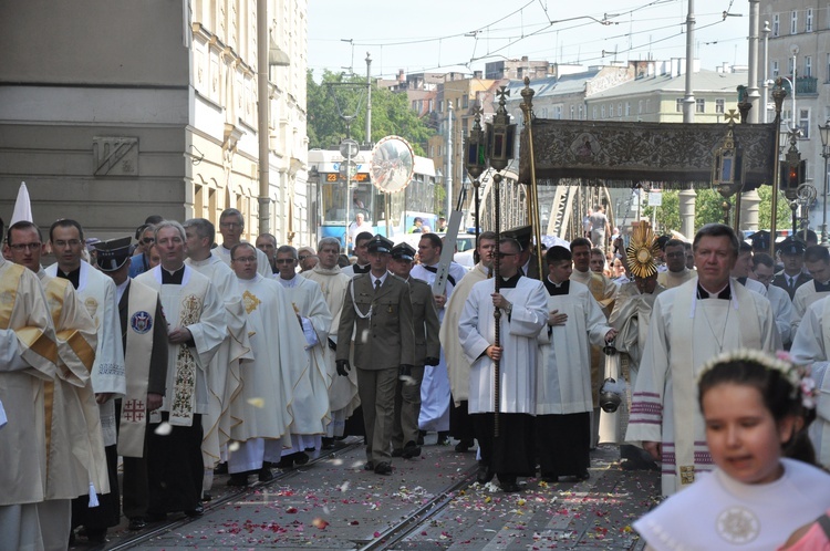 Centralna Procesja Boże Ciała w obiektywie seminarzysty