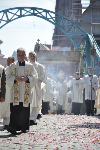 Centralna Procesja Boże Ciała w obiektywie seminarzysty