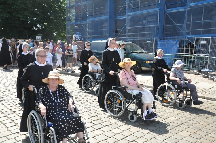 Centralna Procesja Boże Ciała w obiektywie seminarzysty