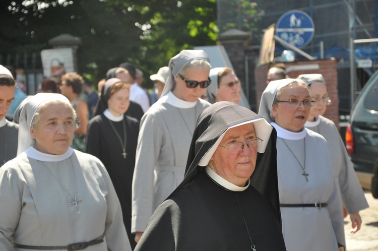 Centralna Procesja Boże Ciała w obiektywie seminarzysty