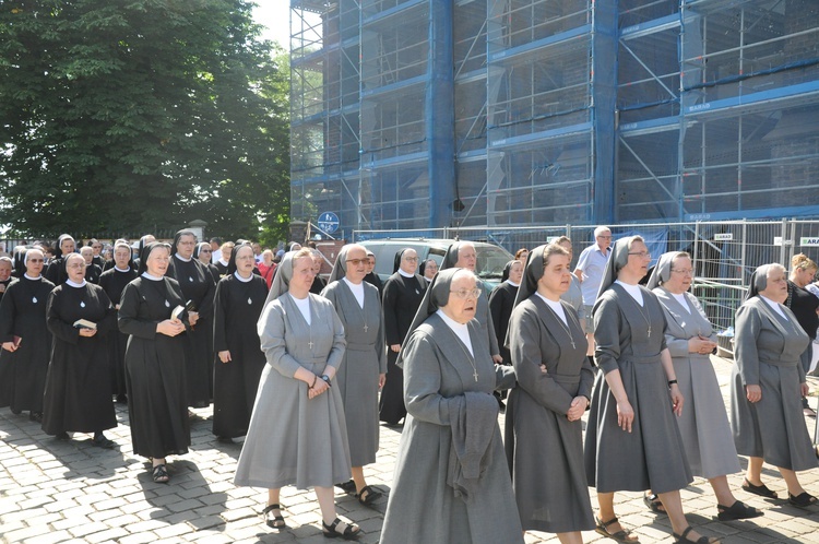 Centralna Procesja Boże Ciała w obiektywie seminarzysty