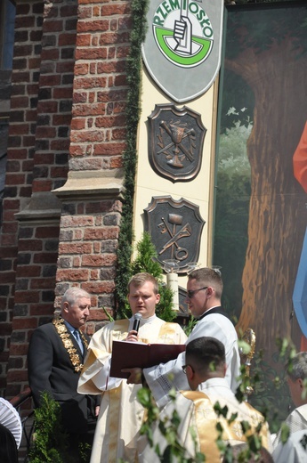 Centralna Procesja Boże Ciała w obiektywie seminarzysty