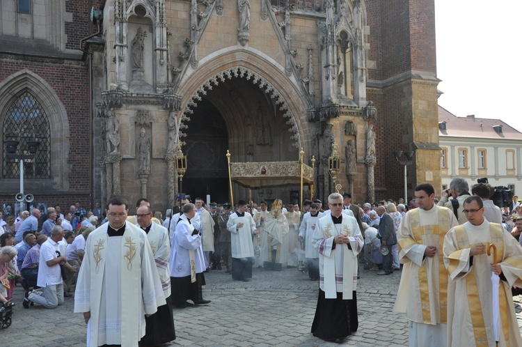 Centralna Procesja Boże Ciała w obiektywie seminarzysty