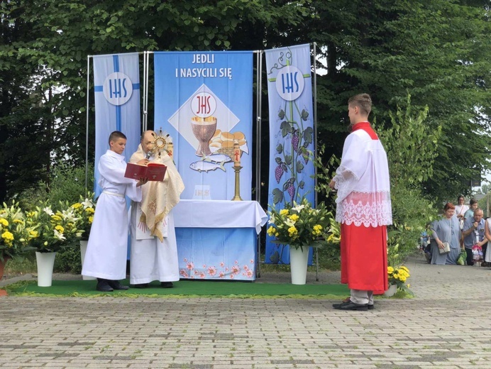 Boże Ciało w parafii NMP Królowej Polski w Czechowicach-Dziedzicach - 2019