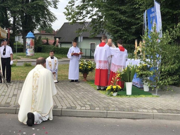 Boże Ciało w parafii NMP Królowej Polski w Czechowicach-Dziedzicach - 2019