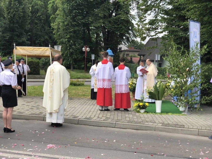 Boże Ciało w parafii NMP Królowej Polski w Czechowicach-Dziedzicach - 2019