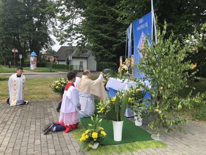 Boże Ciało w parafii NMP Królowej Polski w Czechowicach-Dziedzicach - 2019