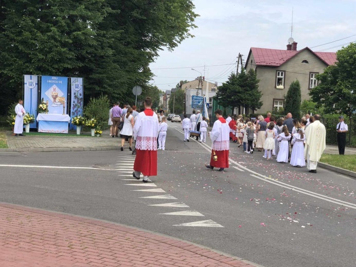 Boże Ciało w parafii NMP Królowej Polski w Czechowicach-Dziedzicach - 2019