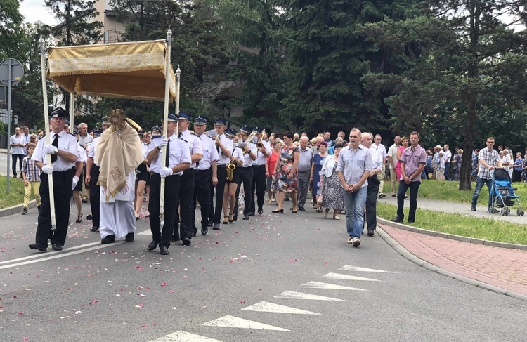 Boże Ciało w parafii NMP Królowej Polski w Czechowicach-Dziedzicach - 2019