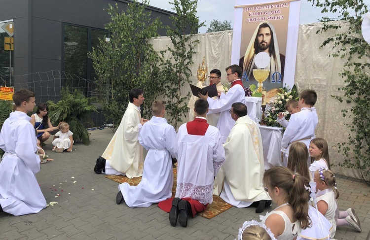 Boże Ciało w parafii NMP Wspomożenia Wiernych w Czechowicach-Dziedzicach - 2019