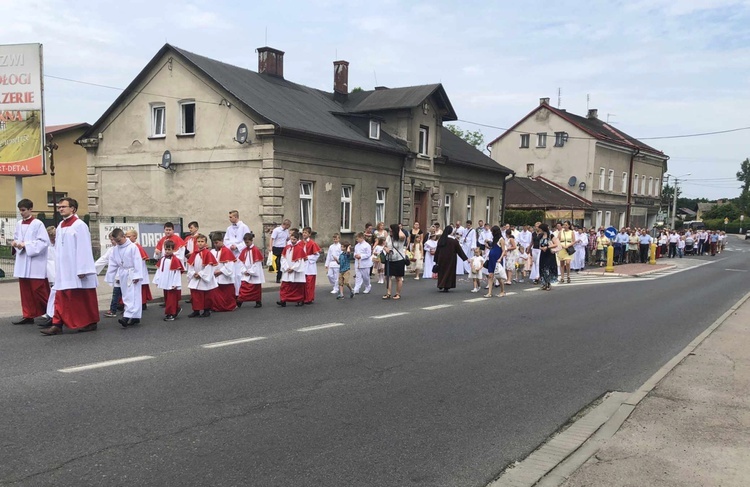 Boże Ciało w parafii NMP Wspomożenia Wiernych w Czechowicach-Dziedzicach - 2019