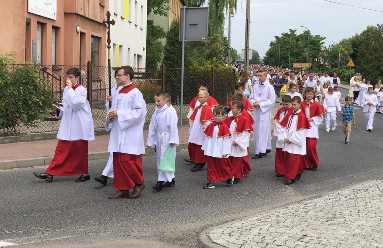 Boże Ciało w parafii NMP Wspomożenia Wiernych w Czechowicach-Dziedzicach - 2019