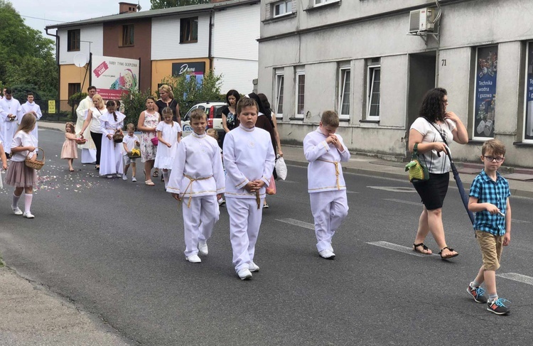 Boże Ciało w parafii NMP Wspomożenia Wiernych w Czechowicach-Dziedzicach - 2019