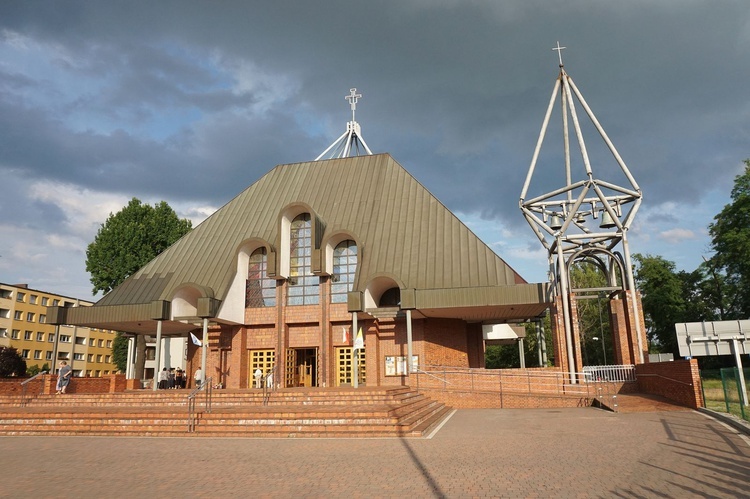 Konsekracja wdowy w kościele franciszkanów