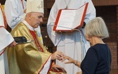 Konsekracja wdowy w kościele franciszkanów
