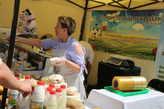 Sandomierski festiwal "Chleb Wino Ser". 