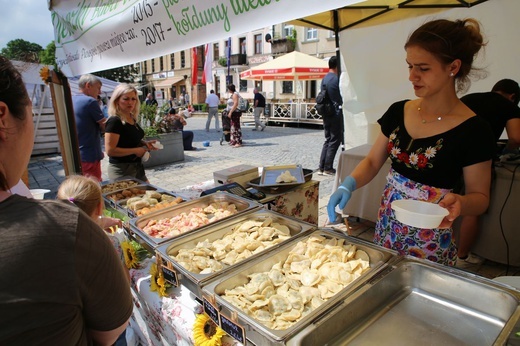 Sandomierski festiwal "Chleb Wino Ser". 