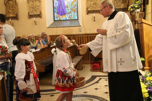 Nabożeństwo ku czci św. Rity w Rycerce Górnej