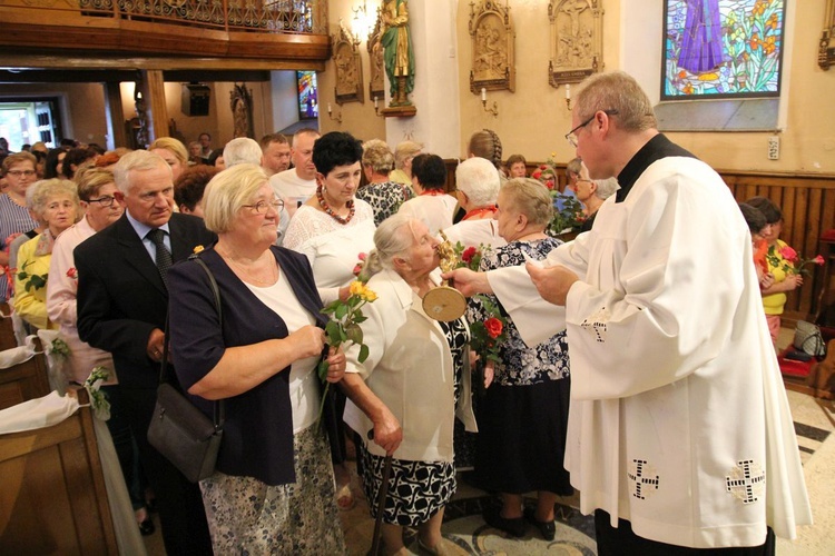 Nabożeństwo ku czci św. Rity w Rycerce Górnej