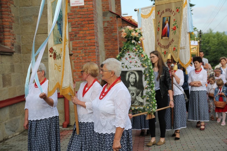 Nabożeństwo ku czci św. Rity w Rycerce Górnej